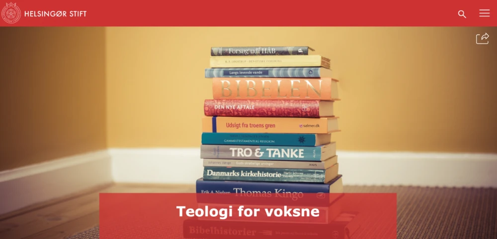 En bunke med bøger om teologi