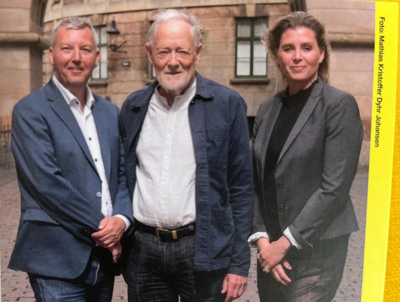 Morten Bangsgaard, Ole Hartling og Freja Marie Polonius