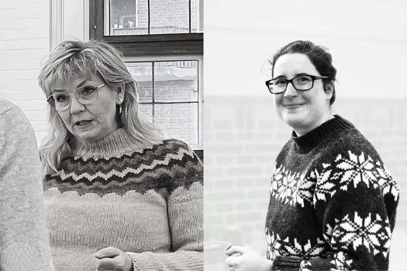 Julie Finne Bjørklund Rebel og Sarah Schelde