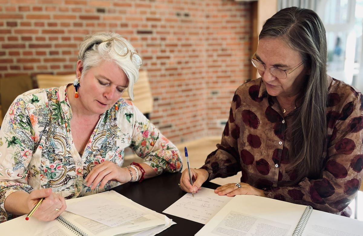 Lill Arndt Hemmingsen og Helle Skaarupp